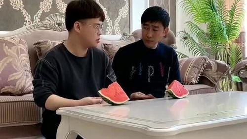 家长吃瓜比赛现场,欢乐与智慧齐飞，亲子互动新风尚